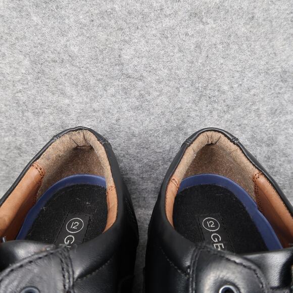 George Shoes Mens 12 Derby Oxford Classic Dress Work Formal Black Leather main image 15